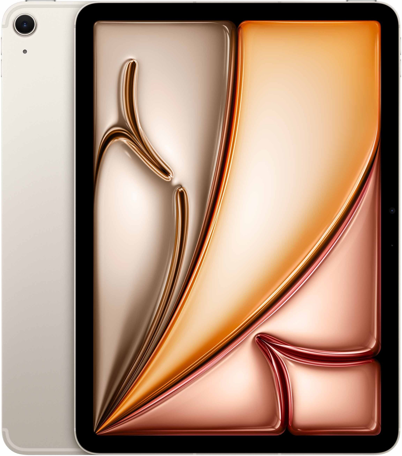 Image of Apple iPad Air 128 GB ROM 11.0 inch with Wi-Fi+5G Apple M4 chip (Starlight)