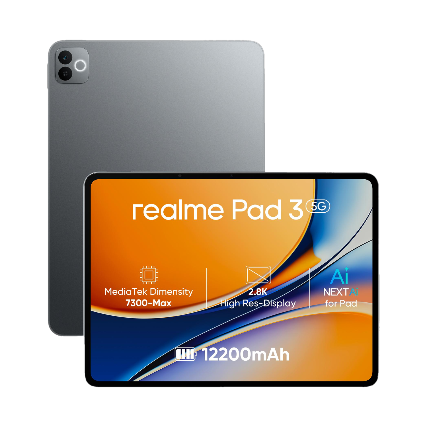 realme Pad 3 8GB 128GB 11.6 inch Wi-Fi Only Gray