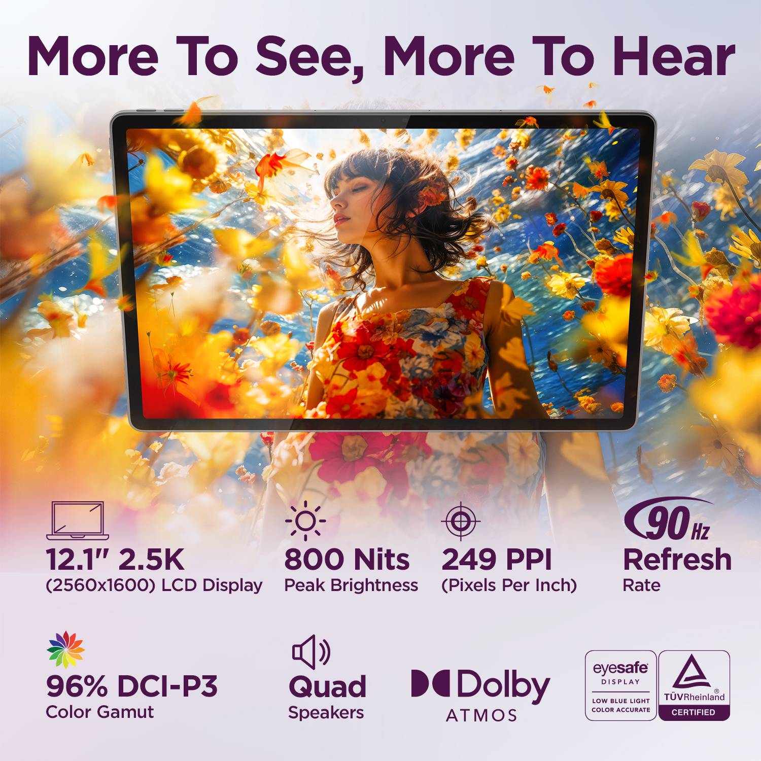 Lenovo Idea Tab Plus 12.1 inch 12GB RAM 256GB ROM 6400 Tablets - Image 4