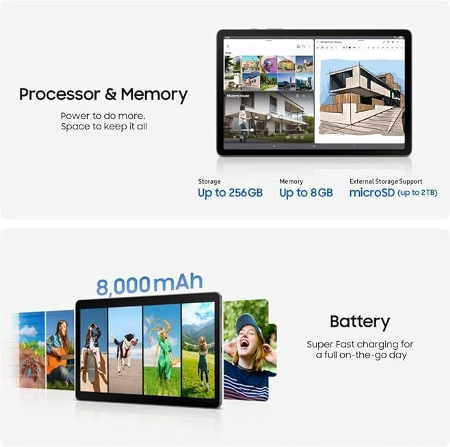 Image of Samsung Galaxy Tab S10 Lite 6 GB RAM 128 GB ROM 10.9 inch with Wi-Fi Only Tablet (Grey)