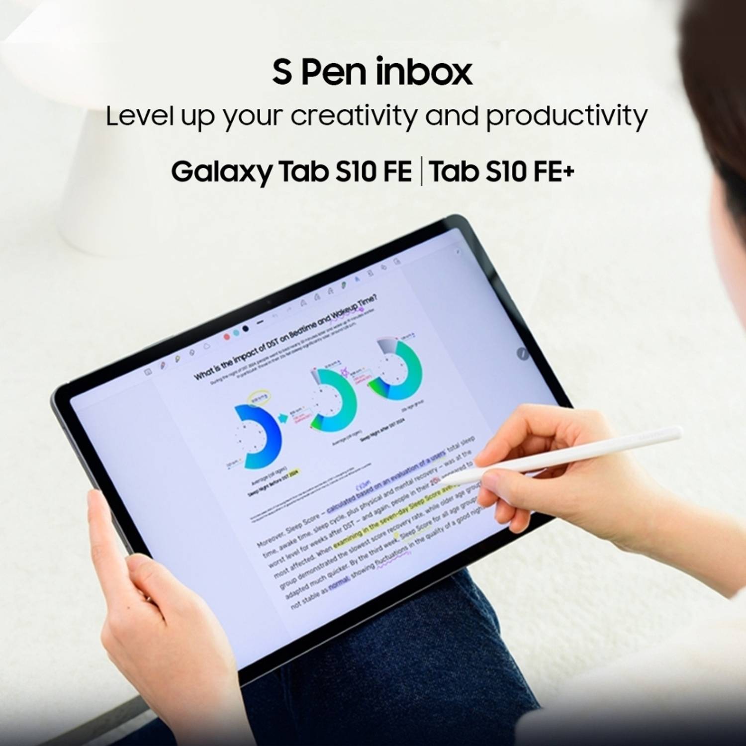 Galaxy Tab S10 FE 本体 + S Pen Samsung Galaxy Tab S10 FE Tablet with S Pen