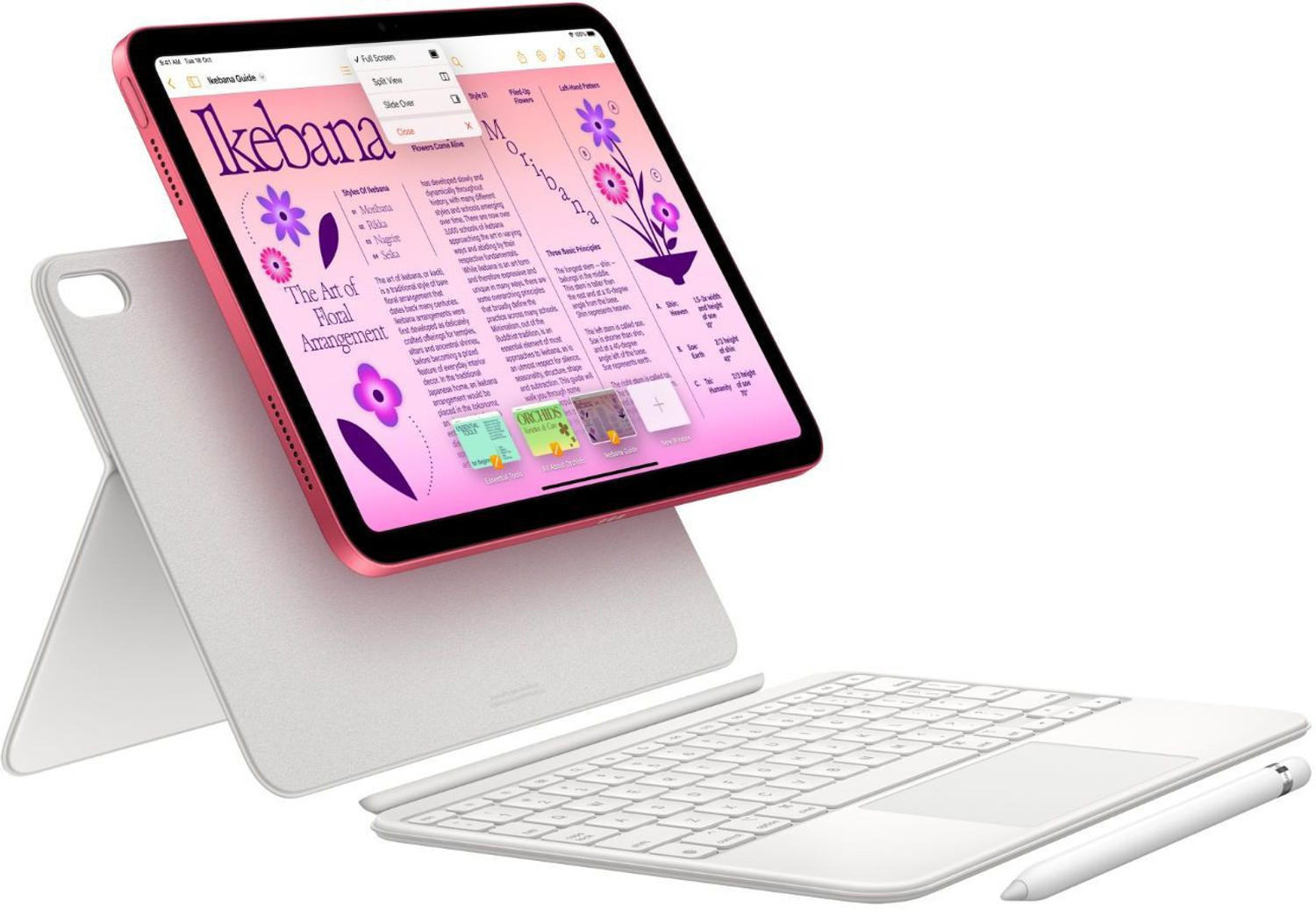 Image of Apple iPad (10th Gen) 64 GB ROM 10.9 inch with Wi-Fi Only A14 Bionic Chip (Pink)