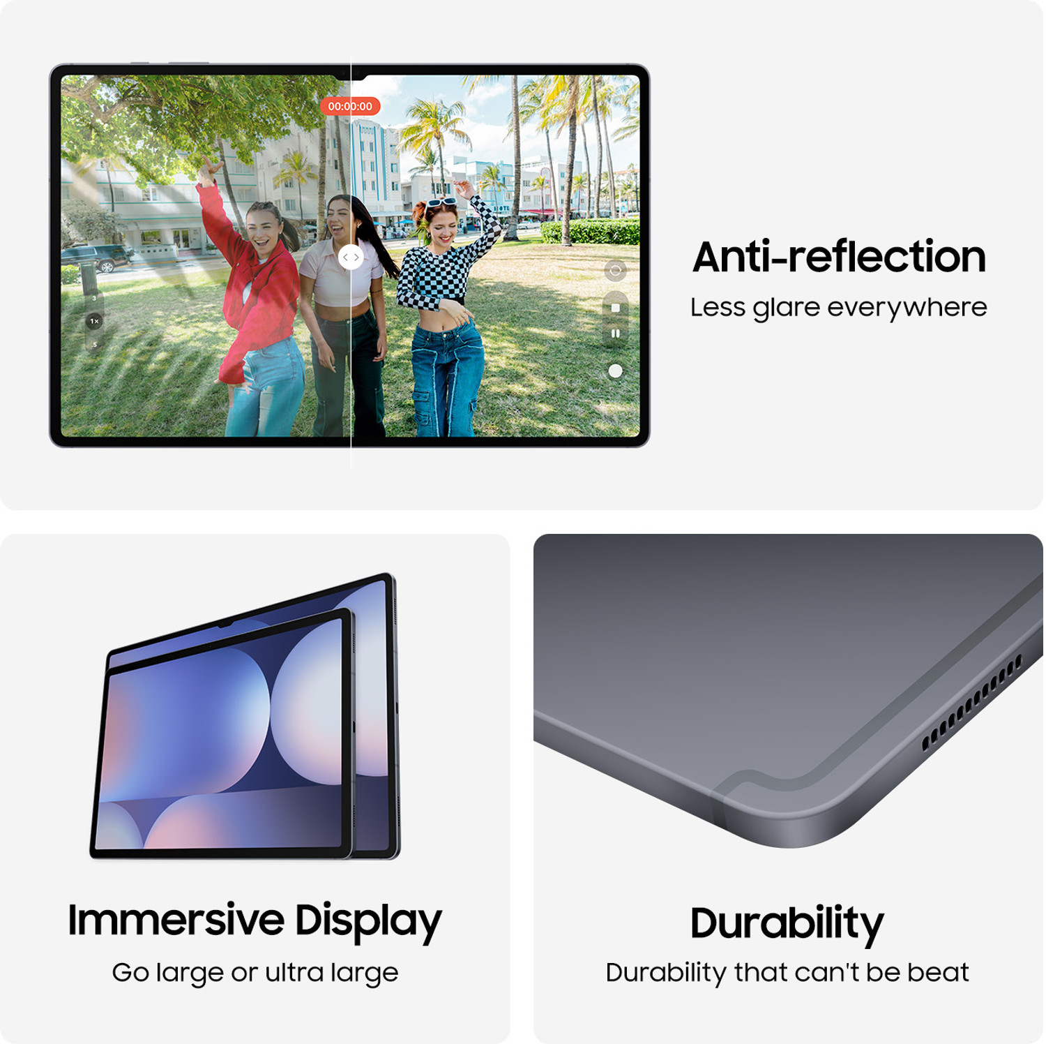 Image of Samsung Galaxy Tab S10 Ultra 12 GB RAM 256 GB ROM 14.6 inch with Wi-Fi Only Gaming MediaTek Dimensity 9300 Tablet (Moonstone Gray)