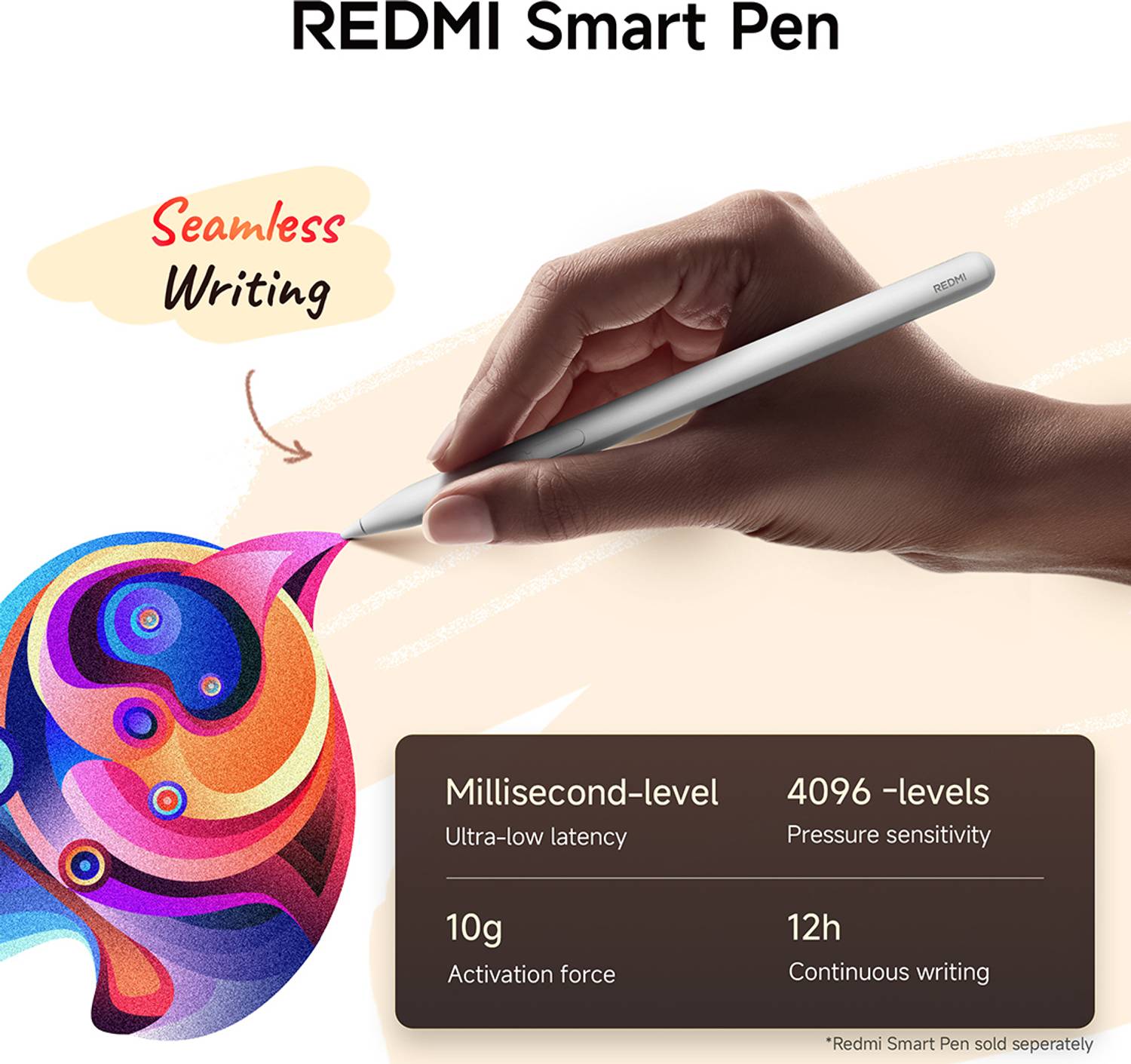 Redmi Pad 2 8GB 128GB 11 inch Wi-Fi Tablet - Image 4
