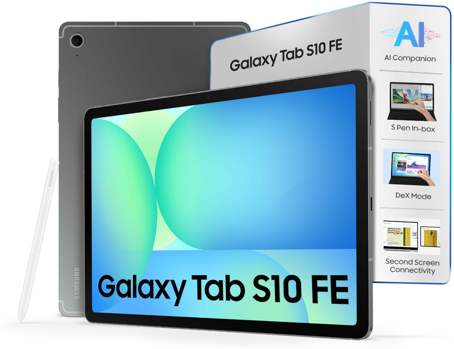 Image of Samsung Galaxy Tab S10 FE 8 GB RAM 128 GB ROM 10.9 inch with Wi-Fi Only Gaming Exynos 1580 Tablet (Gray)