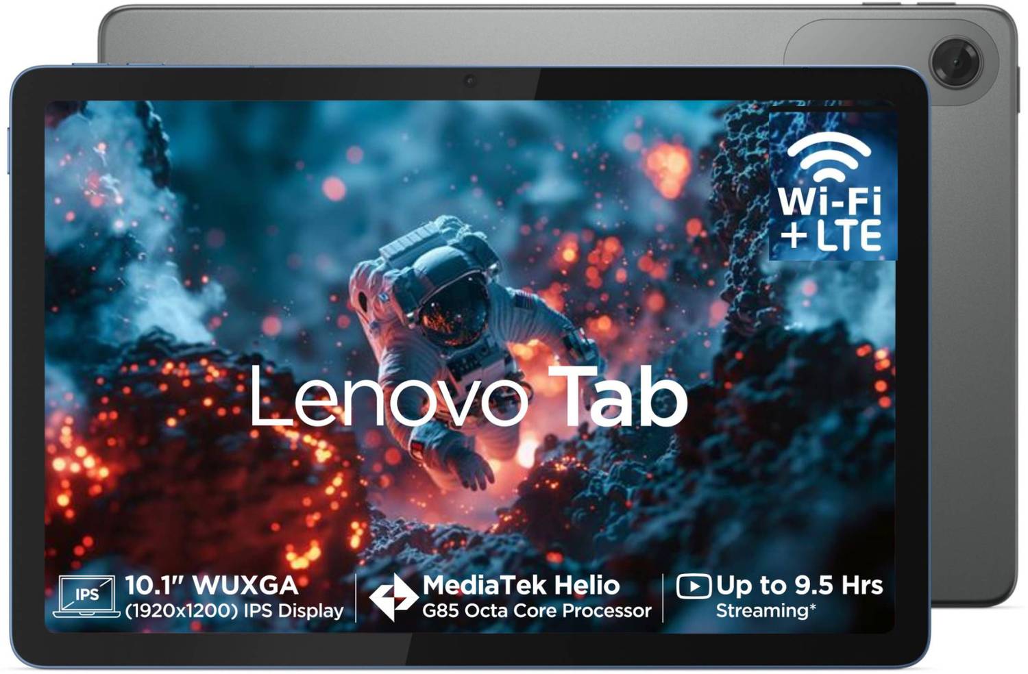 Lenovo Tab 4 GB RAM 64 GB ROM 10.1 inch with Wi-Fi+4G Tablet (Lun