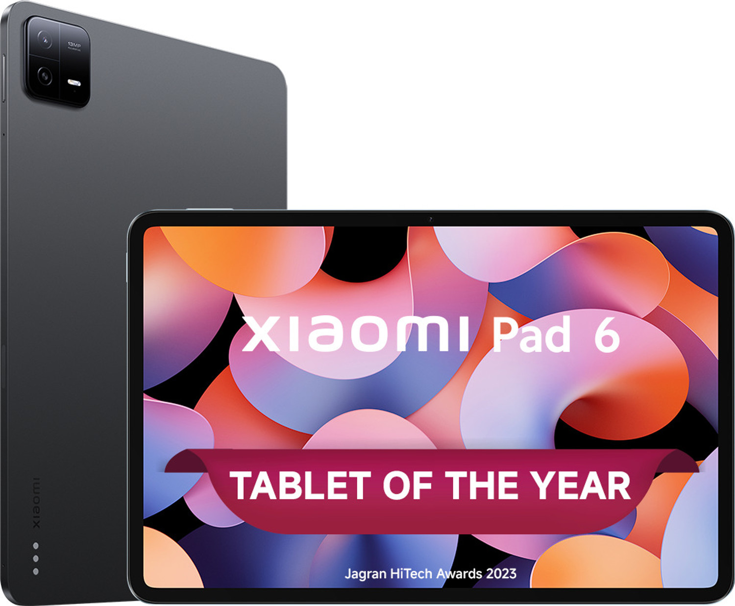 Image of Xiaomi Pad 6 6 GB RAM 128 GB ROM 11.0 inch with Wi-Fi Only Qualcomm Snapdragon 870 Tablet (Graphite grey)