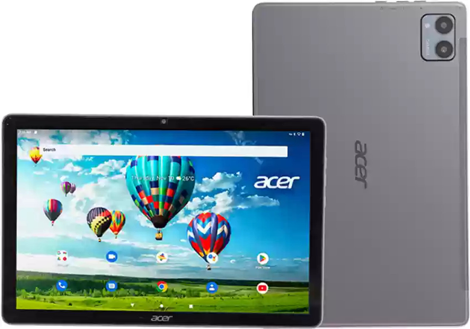 Image of Acer Iconia Tab 4 GB RAM 64 GB ROM 8.7 inch with Wi-Fi+4G MediaTek Helio P22T (8768T) Tablet (Silver)