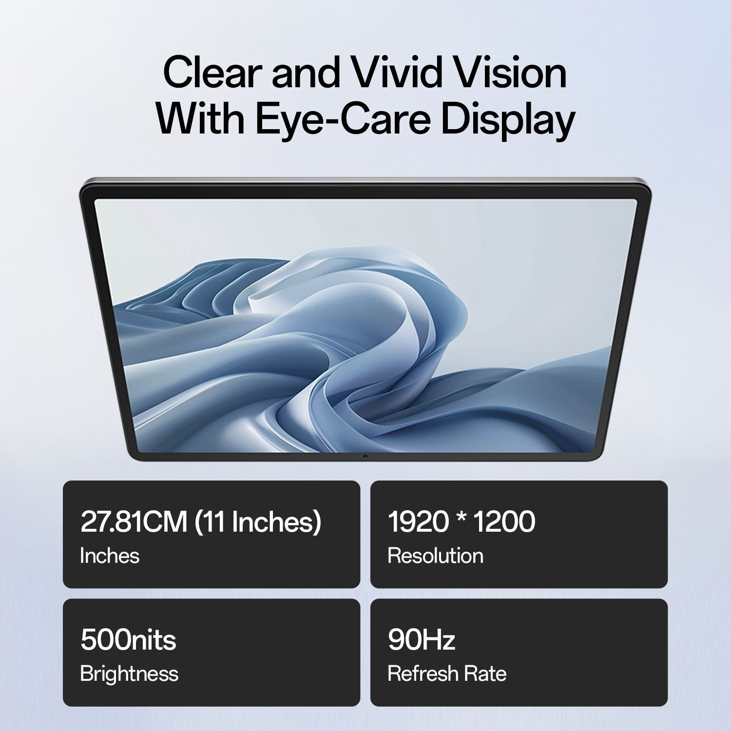 Image of OPPO Pad SE with SUPERVOOC Charger 6 GB RAM 128 GB ROM 10.95 inch with Wi-Fi+4G Gaming MediaTek Helio G100 Tablet (Twilight Blue)