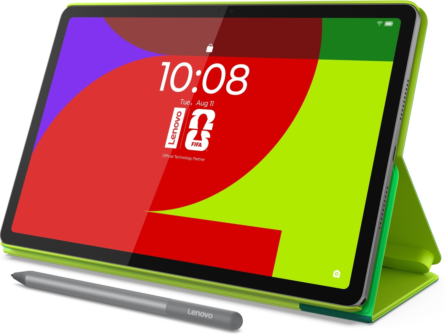 Image of Lenovo Idea Tab FIFA Edition 8 GB RAM 256 GB ROM 11 inch with Wi-Fi+5G Tablet (Luna Grey)