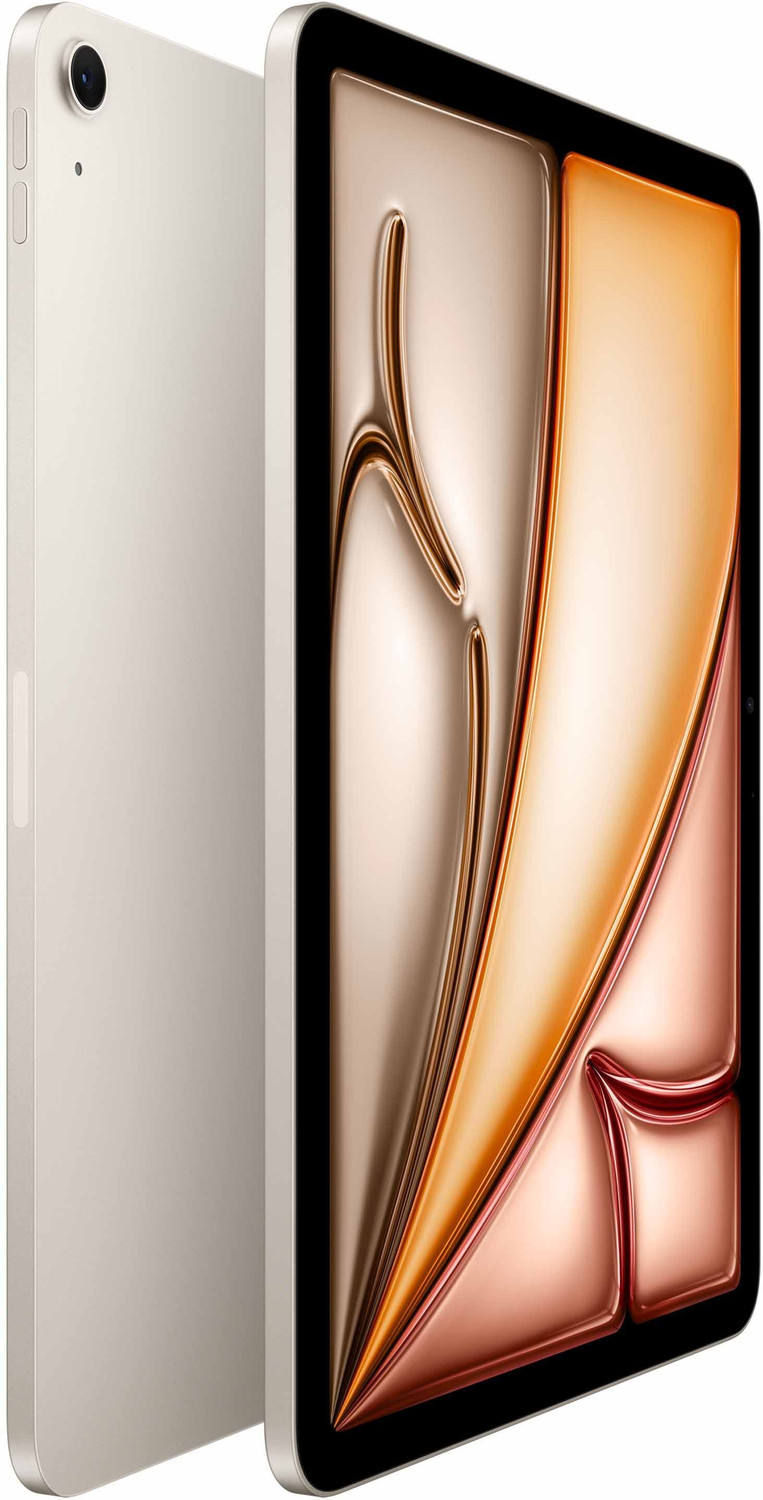 Image of Apple iPad Air 128 GB ROM 11.0 inch with Wi-Fi Only Apple M4 chip (Starlight)