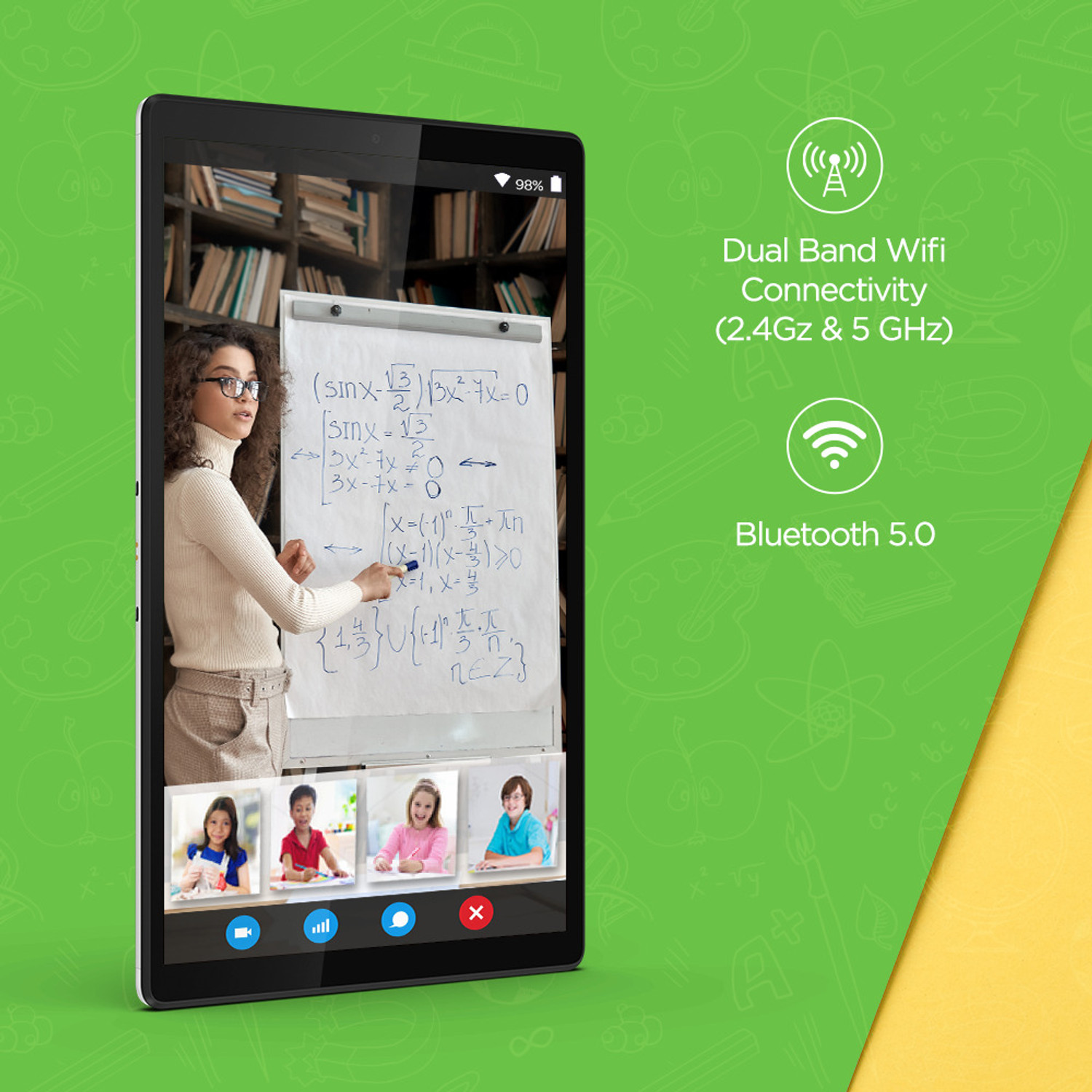 Image of Lenovo Tab M10 2nd Gen 3 GB RAM 32 GB ROM 10.1 inch with Wi-Fi Only MediaTek Helio P22T Tablet (Platinum Grey)