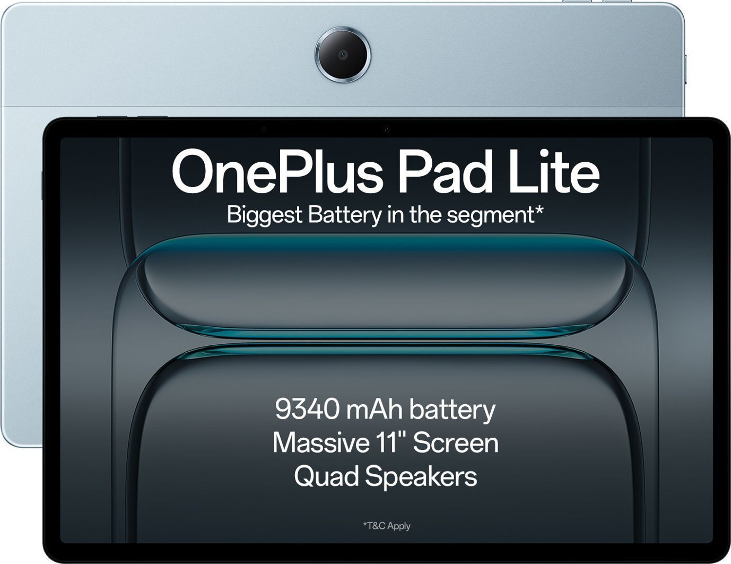 Image of OnePlus Pad Lite 6 GB RAM 128 GB ROM 11.0 inch with Wi-Fi Only MediaTek Helio G100 Tablet (Aero Blue)