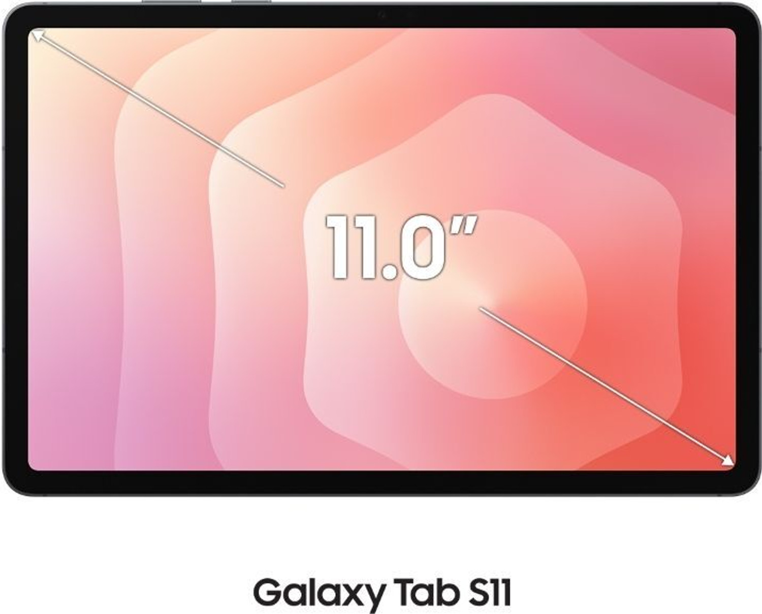 Image of Samsung Galaxy Tab S11 With S Pen 12 GB RAM 256 GB ROM 11.0 inch with Wi-Fi+5G Gaming MediaTek Dimensity 9400+ Tablet (Gray)