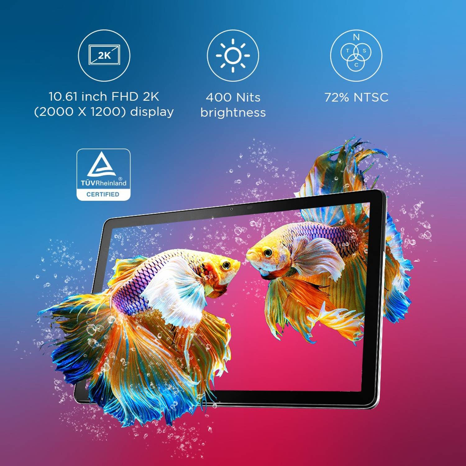 Lenovo Tab M10 Plus (3rd Gen) 6 GB RAM 128 GB ROM 10.61 inch with