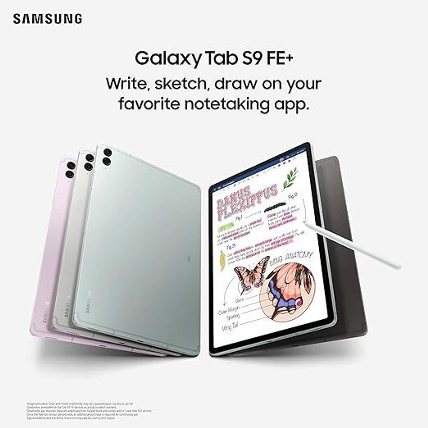 Samsung Galaxy Tab S9 FE 6GB 128GB 10.9 inch Wi-Fi 1380 Tablets - Image 5