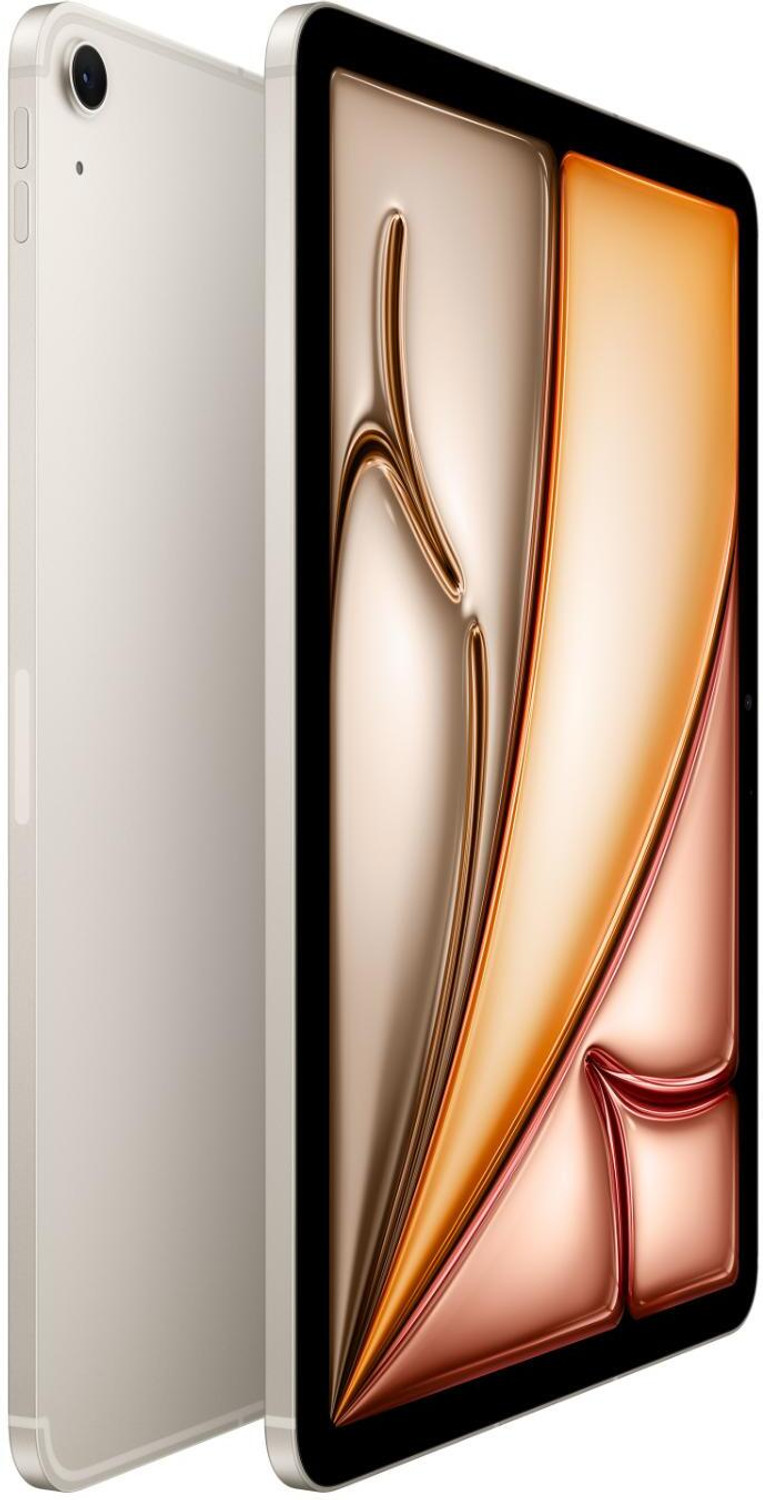 Image of Apple 2024 iPad Air (M2) 128 GB ROM 13.0 Inch with Wi-Fi Only Apple M2 Chip (Starlight)