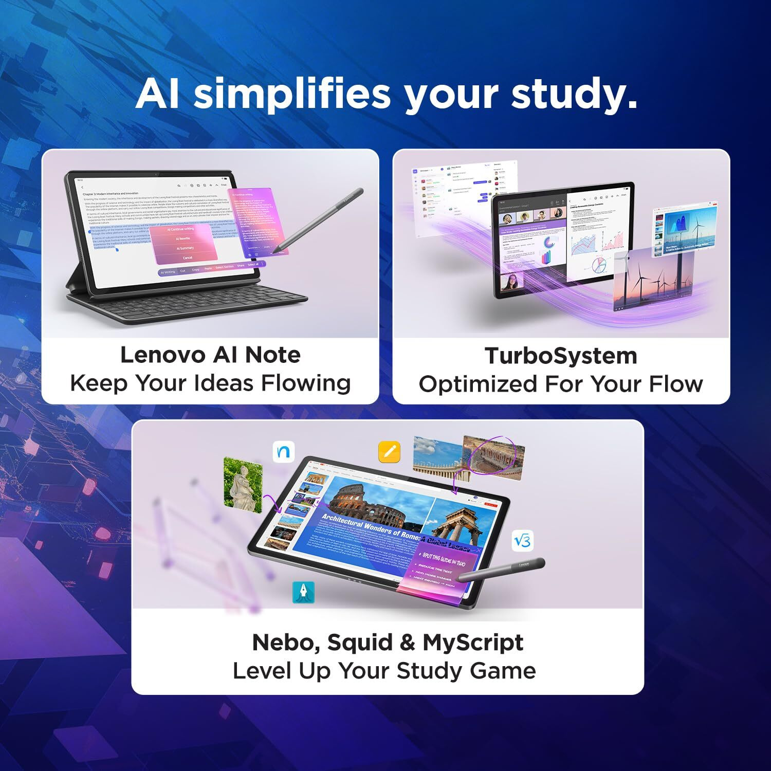 Image of Lenovo Lenovo Tab 8 / 256 WIFI+5G Luna Grey 8 GB RAM 256 GB ROM 10.1 inch with Wi-Fi+5G Tablet (Grey)