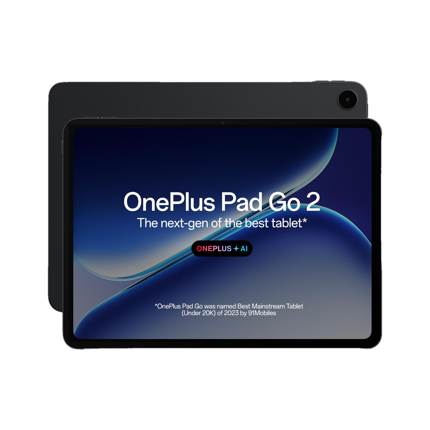 OnePlus Pad Go 2 8GB 128GB 12.1 inch Wi-Fi Black 7300 Tablets - Image 1