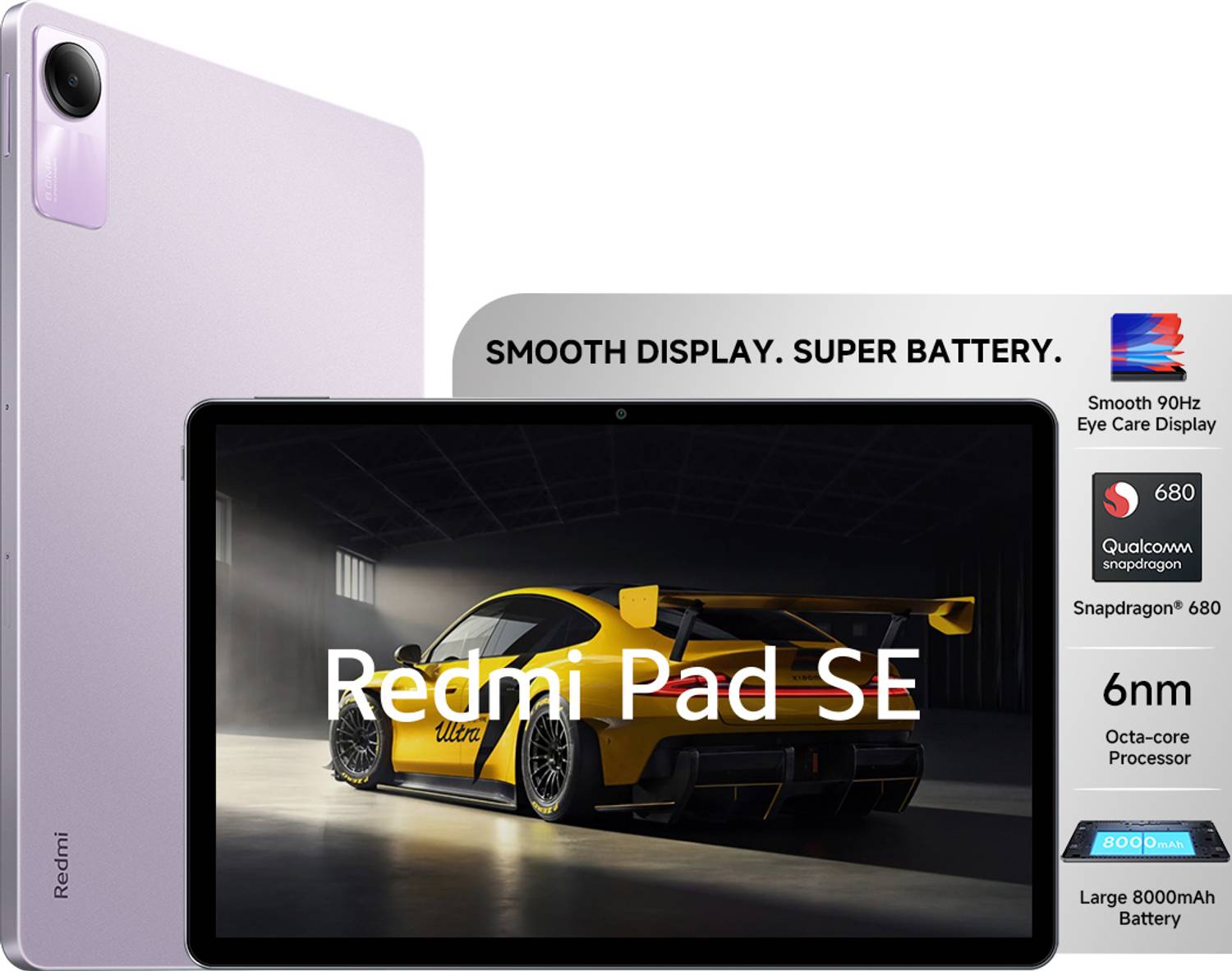 REDMI Pad SE 8 GB RAM 128 GB ROM 11.0 inch with Wi-Fi Only