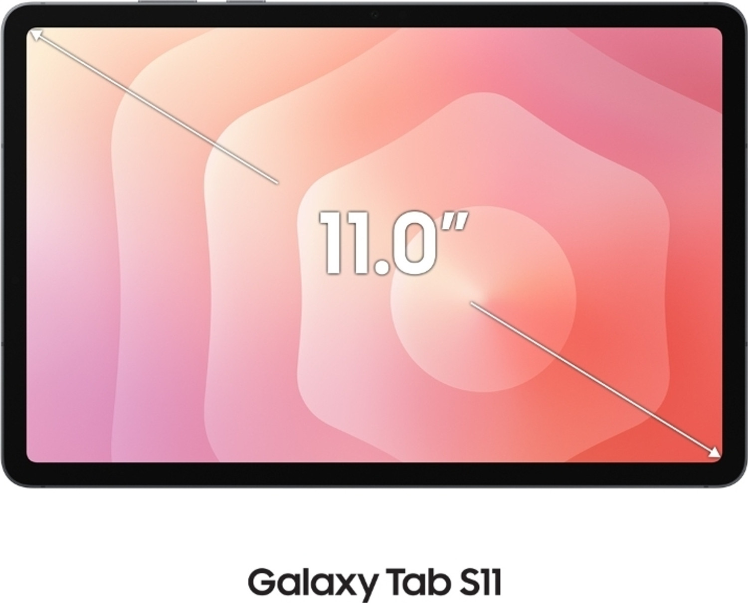 Image of Samsung Galaxy Tab S11 With S Pen 12 GB RAM 128 GB ROM 11.0 inch with Wi-Fi+5G Gaming MediaTek Dimensity 9400+ Tablet (Silver)