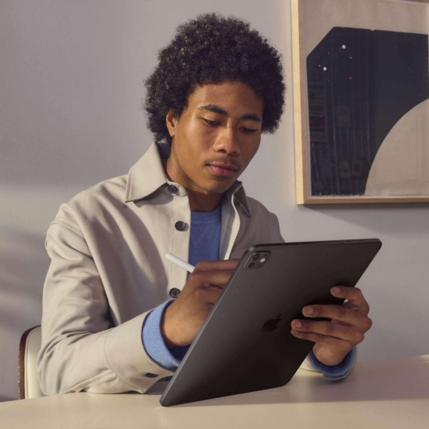Image of Apple 2025 iPad Pro (M5) 16 GB RAM 1 TB ROM 11.0 Inch with Wi-Fi Only Apple M5 Chip (Space Black)