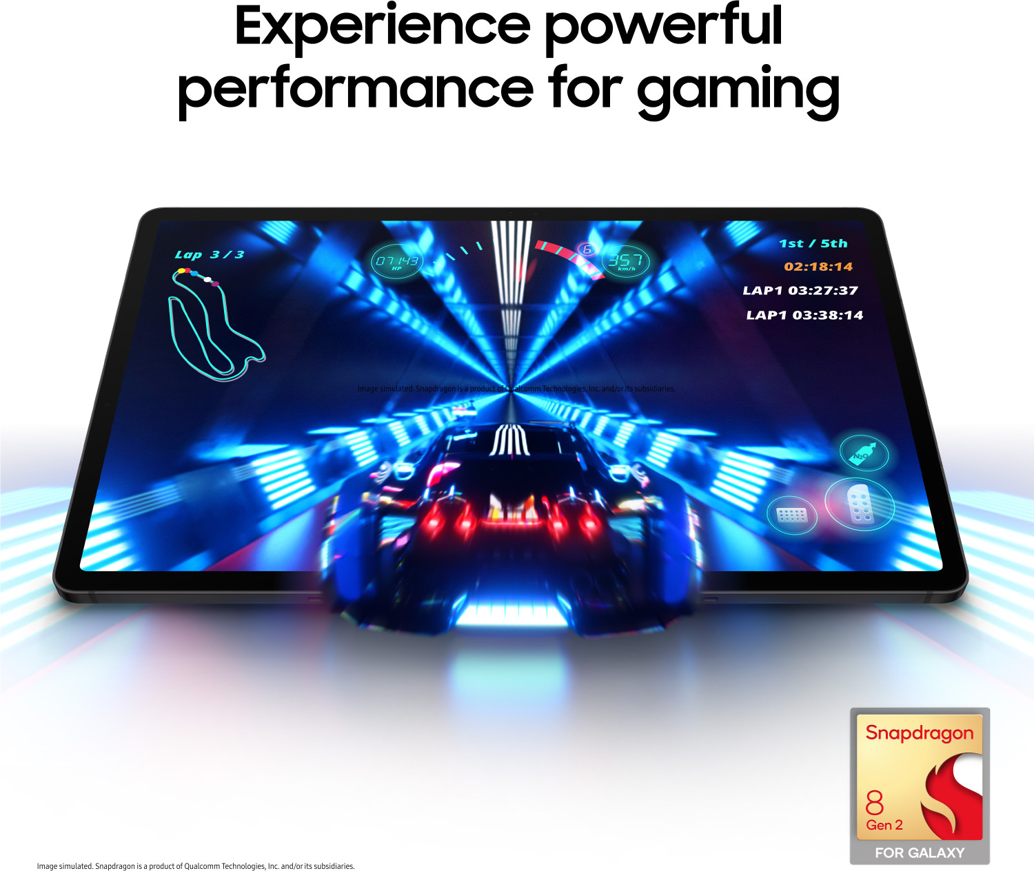 Image of Samsung Galaxy Tab S9 Ultra 12 GB RAM 512 GB ROM 14.6 Inch with Wi-Fi+5G Qualcomm Snapdragon 8 Gen 2 Tablet (Graphite)