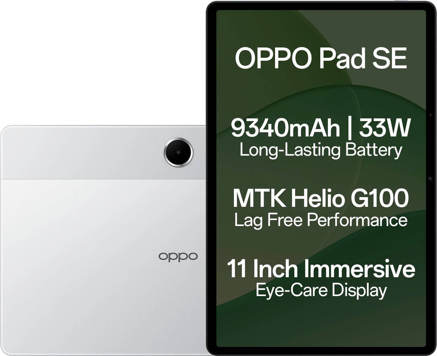 OPPO Pad SE with SUPERVOOC Charger 4 GB RAM 128 GB ROM 10.95 inch