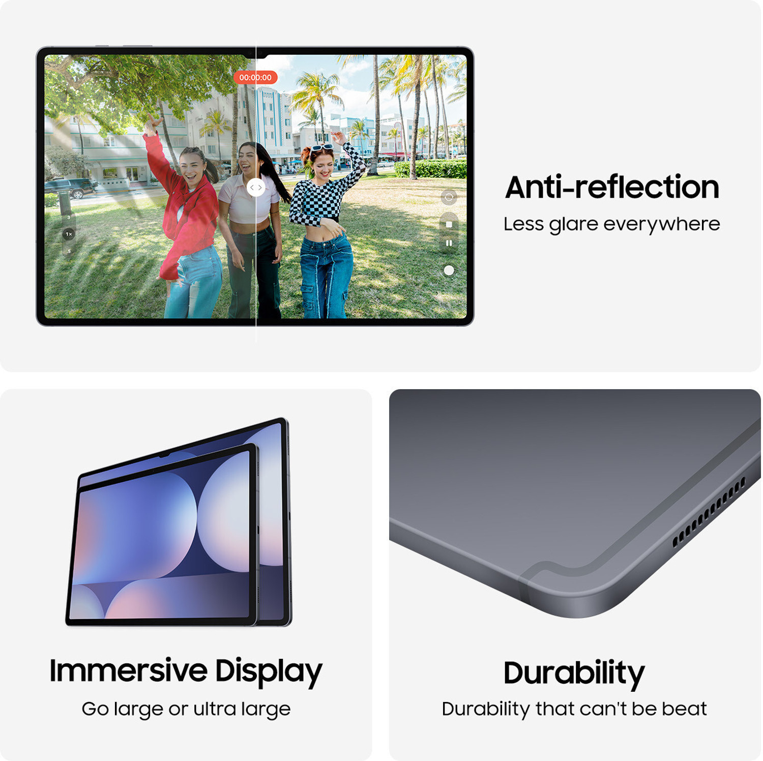 Image of Samsung Galaxy Tab S10 Ultra 12 GB RAM 512 GB ROM 14.6 inch with Wi-Fi+5G Gaming MediaTek Dimensity 9300 Tablet (Moonstone Gray)