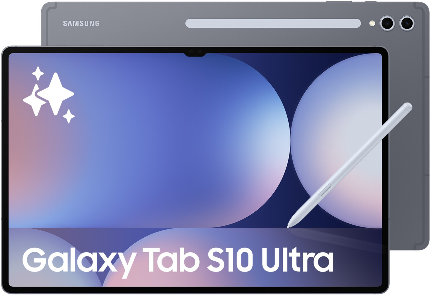 Image of Samsung Galaxy Tab S10 Ultra 12 GB RAM 256 GB ROM 14.6 inch with Wi-Fi Only Gaming MediaTek Dimensity 9300 Tablet (Moonstone Gray)
