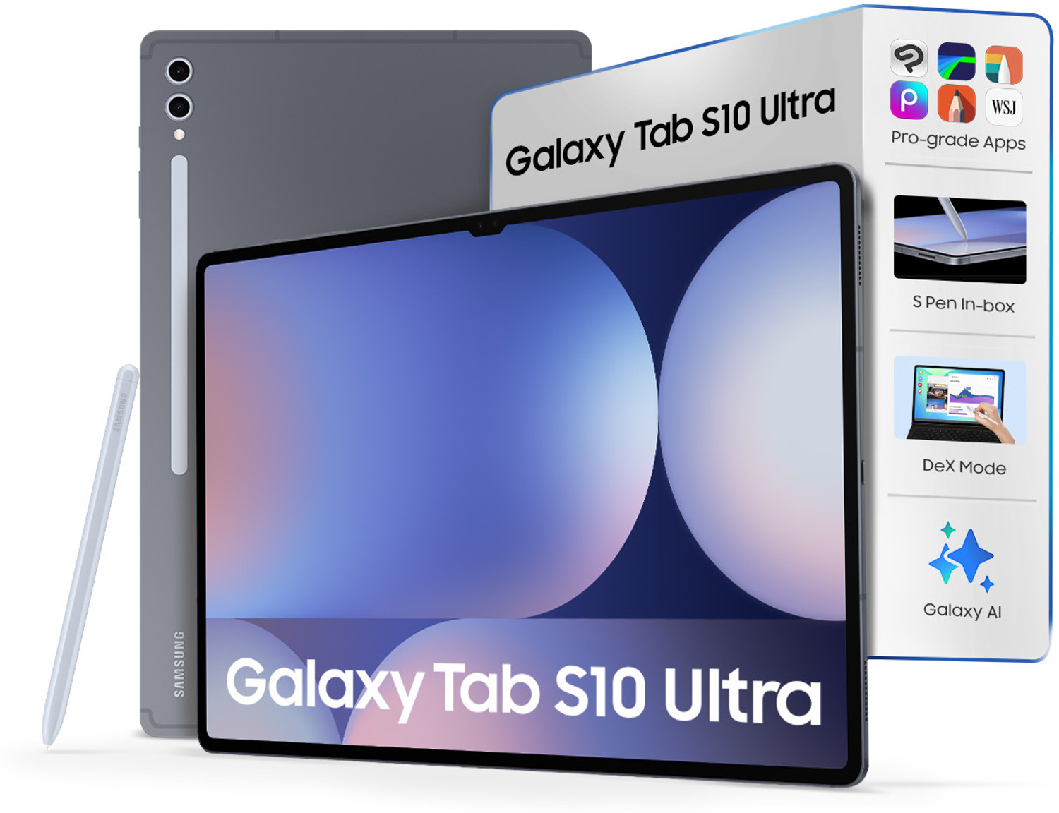 Image of Samsung Galaxy Tab S10 Ultra 12 GB RAM 512 GB ROM 14.6 inch with Wi-Fi+5G Gaming MediaTek Dimensity 9300 Tablet (Moonstone Gray)