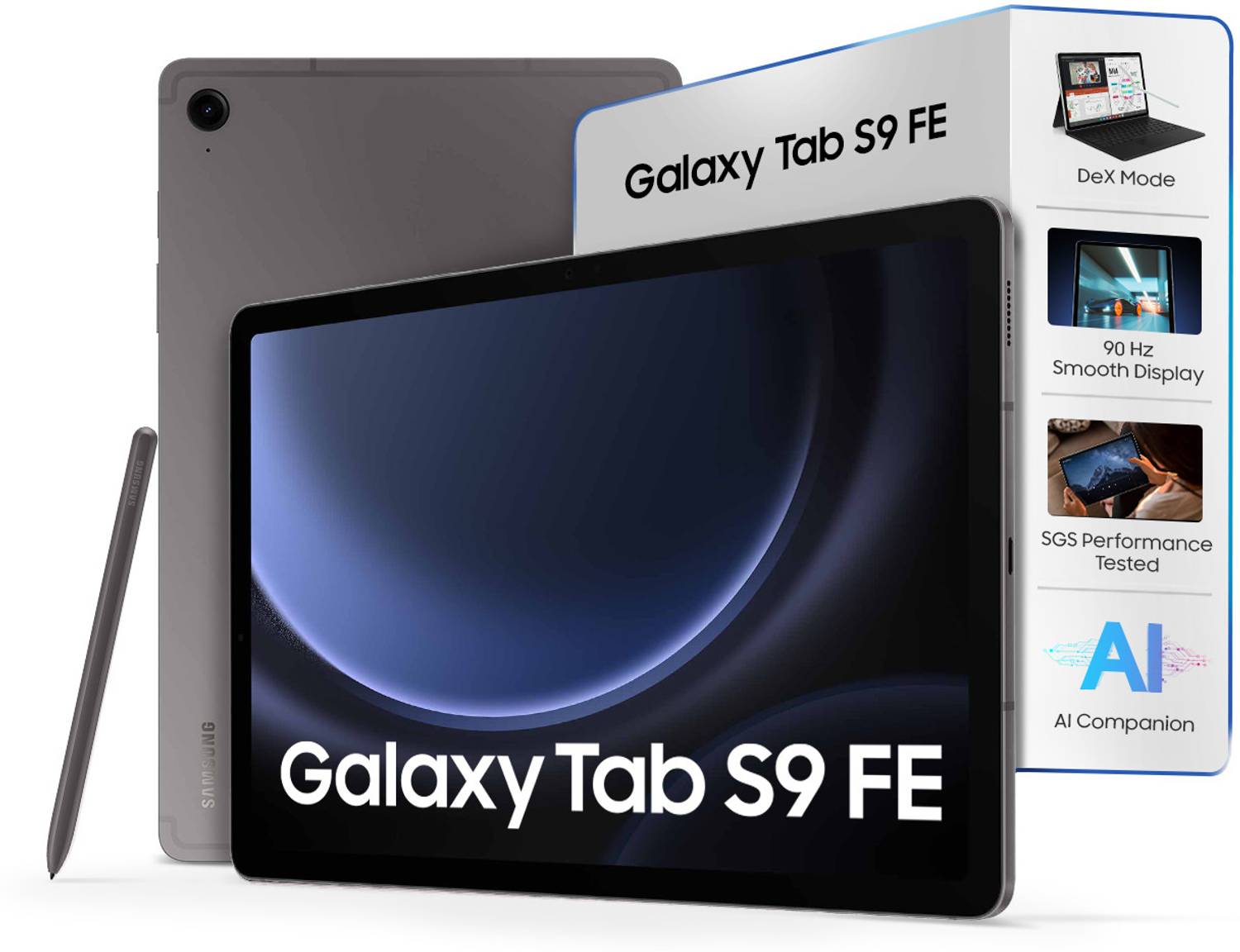 Samsung Galaxy Tab S9 グレー 本体 Samsung Galaxy Tab S9 FE 6 GB RAM 128 GB ROM 10.9 inch with Wi-Fi