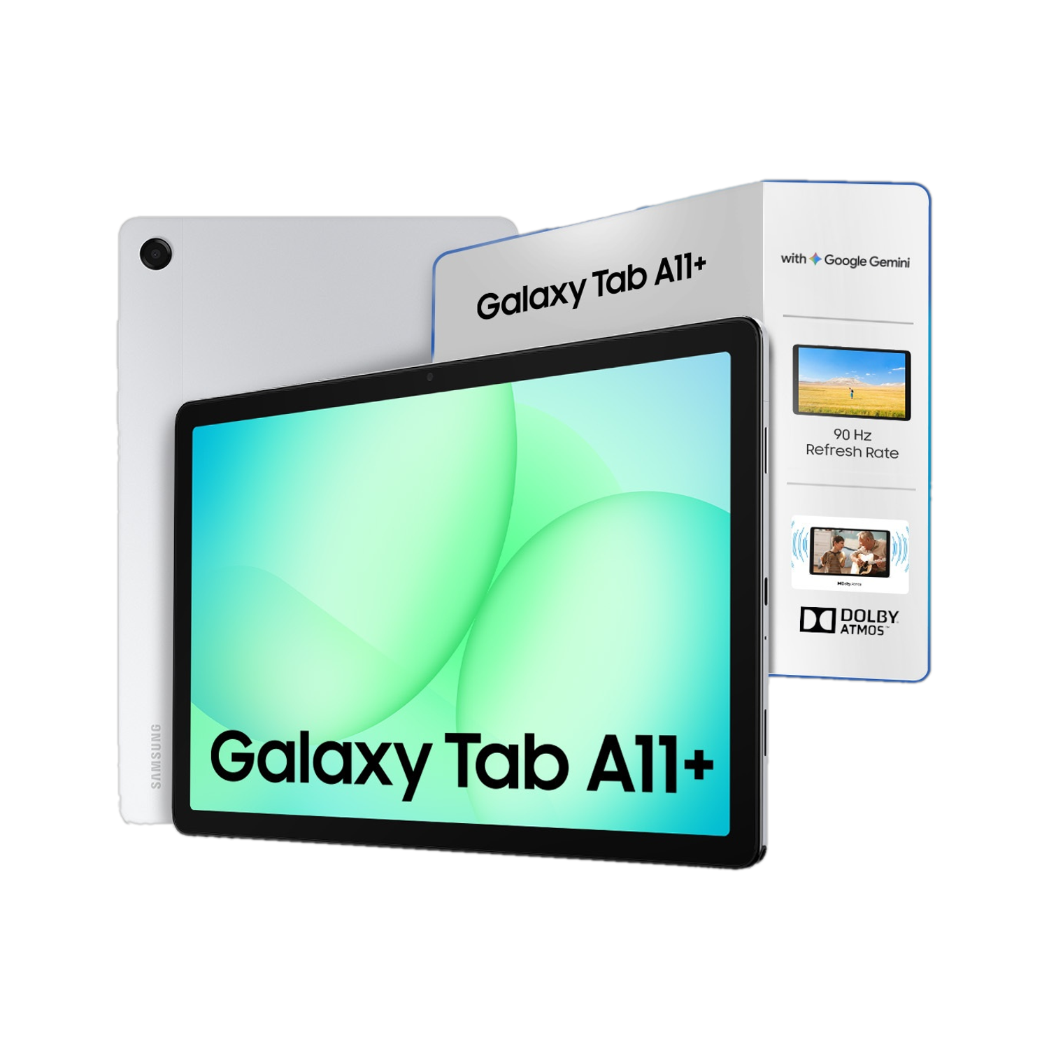 Samsung Galaxy Tab A11+ 6/128GB 11 inch 5G Silver 8755 Tablets - Image 1