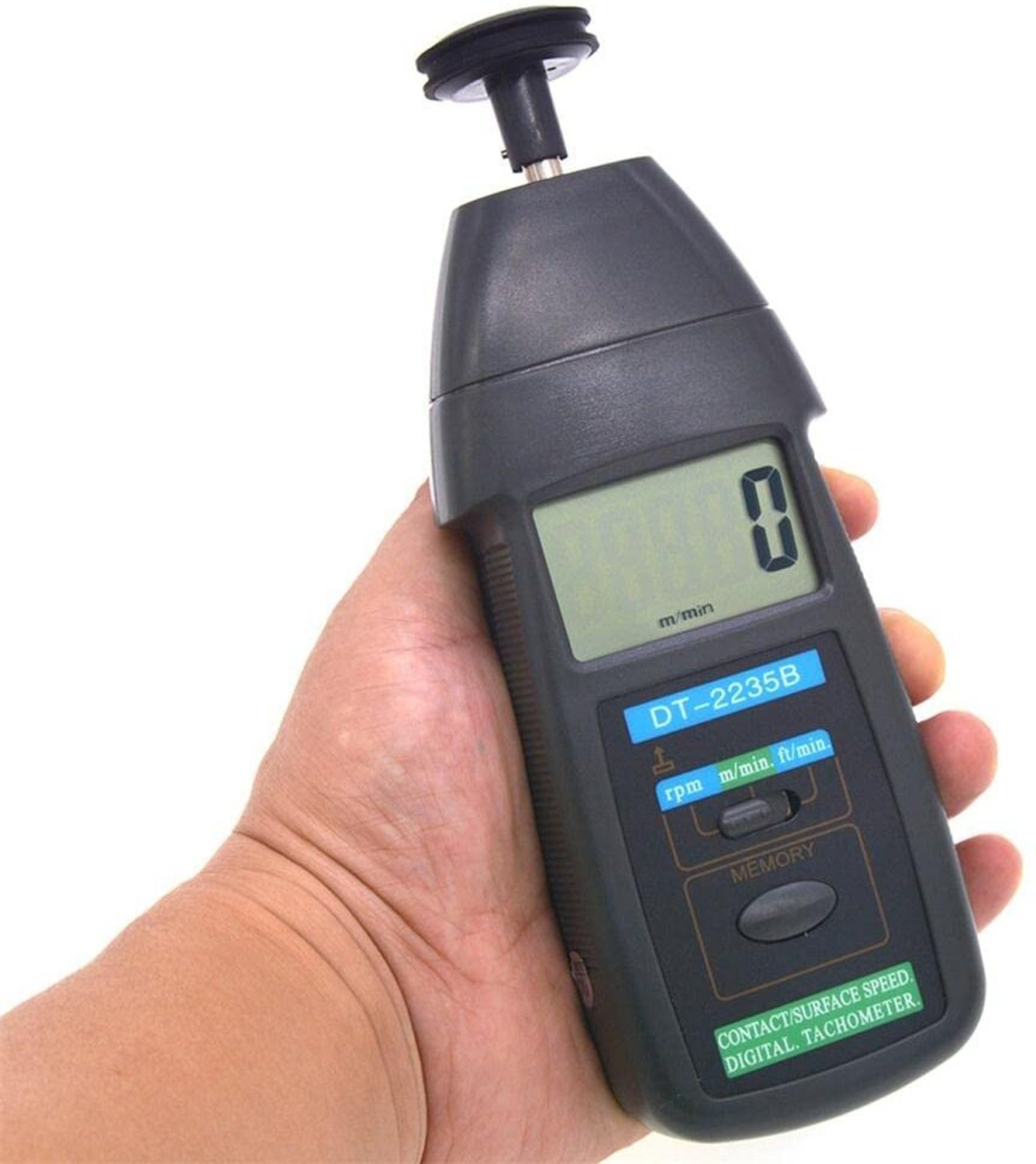 Image of AnnmoL ANMOL Instruments - DT-2235B Digital Tachometer Or Techometer (Contact Type) Contact Tachometer
