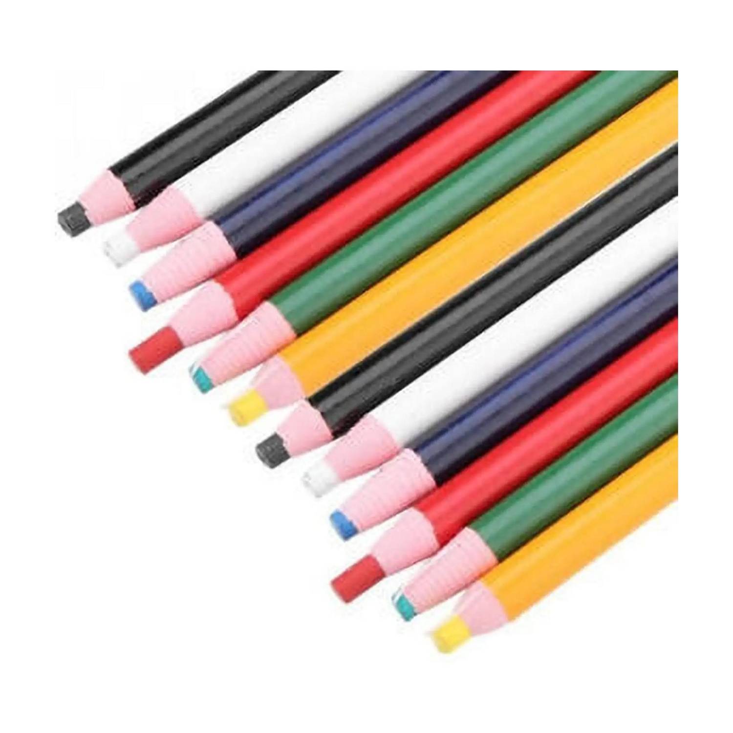 Shivom Soft Tailoring Marker Pencils|Fabric Marking Pencil for Sewing &Embroidery Tailor Chalk