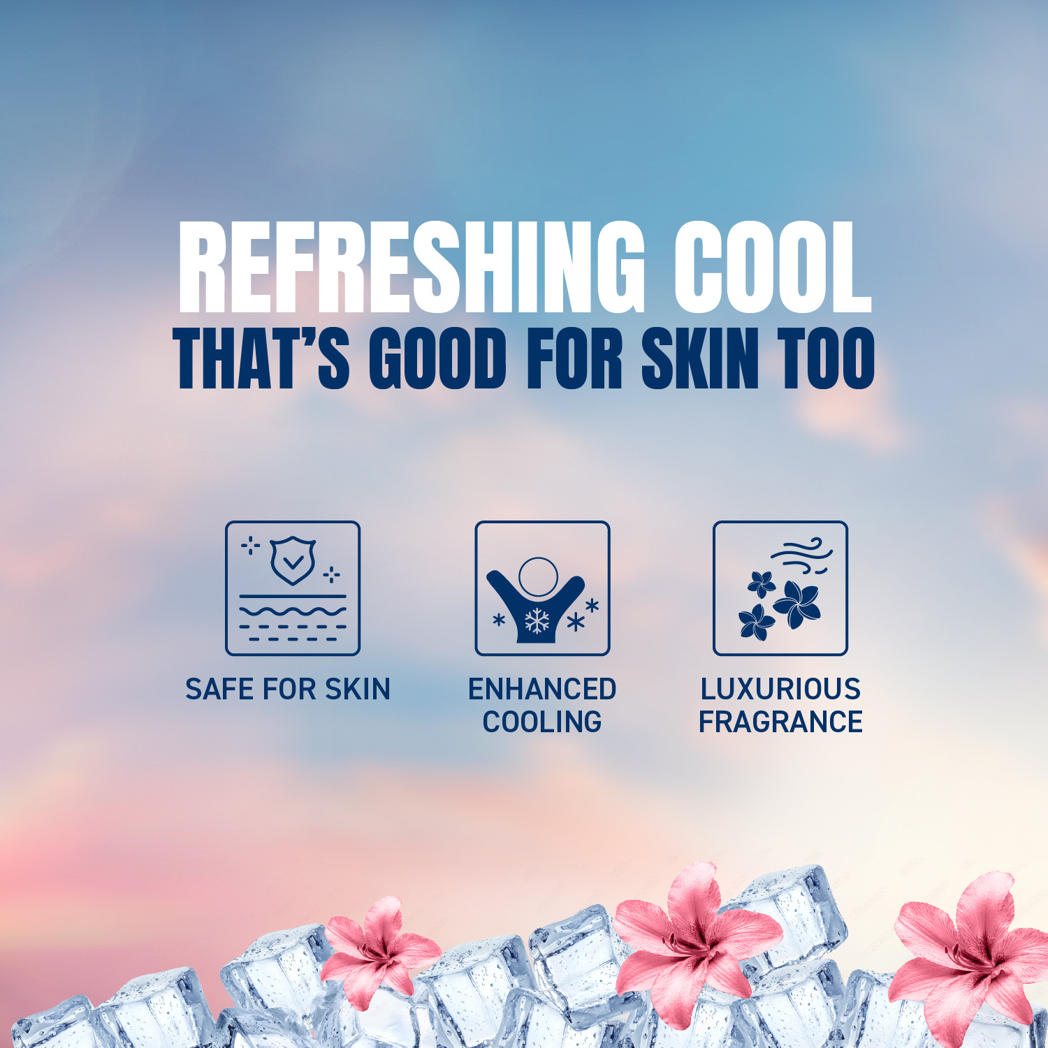 Image of Navratna Cool Talc Fresh Floral