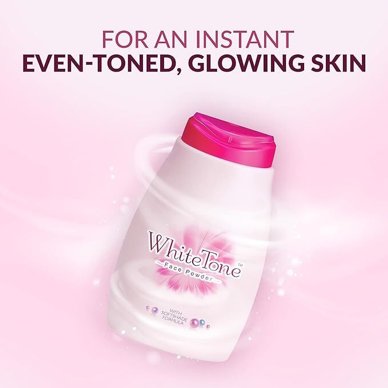 Image of White Tone Face Powder for Women, Get Oil-Free, Even-Toned Skin Instantly Pack Of 1
