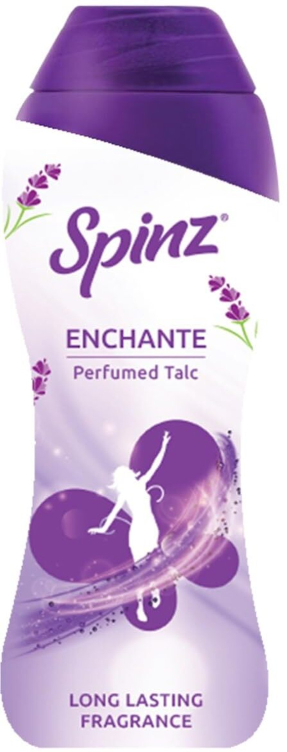 Spinz Enchante Talc Powder|Floral Fragrance|All Skin Types