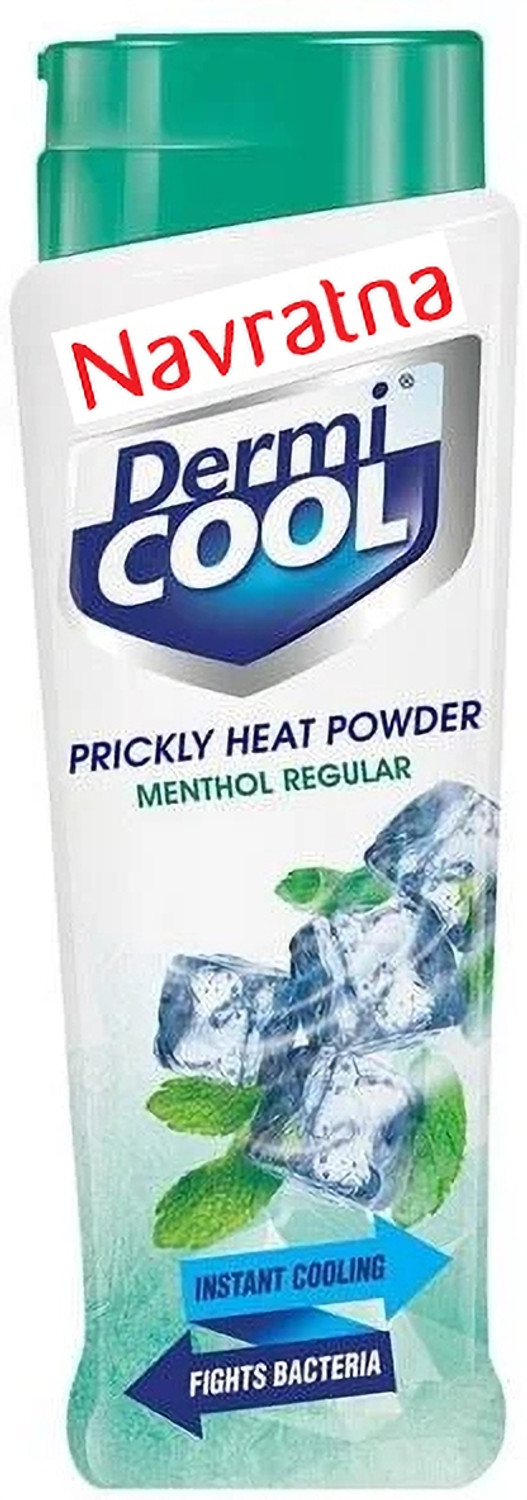 Image of Navratna Derme Cool Menthol Regular Prickly Heat Powder