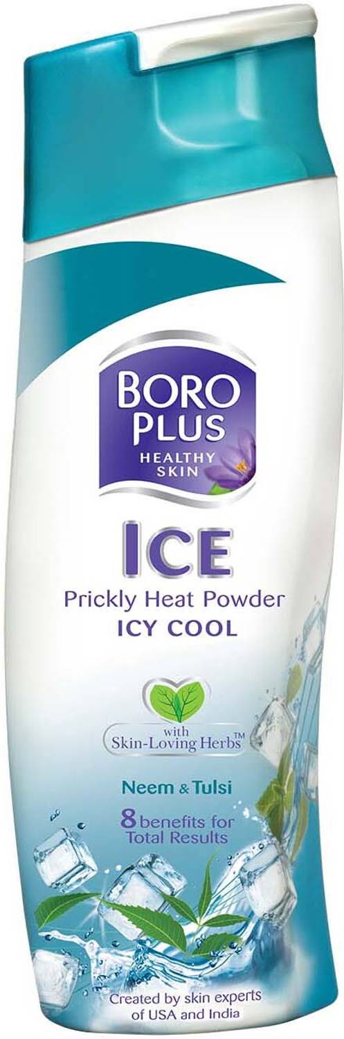 BOROPLUS Ice Prickly Heat Powder - Icy Cool