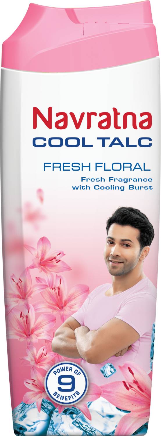 Navratna Cool Talc Fresh Floral (400 g)