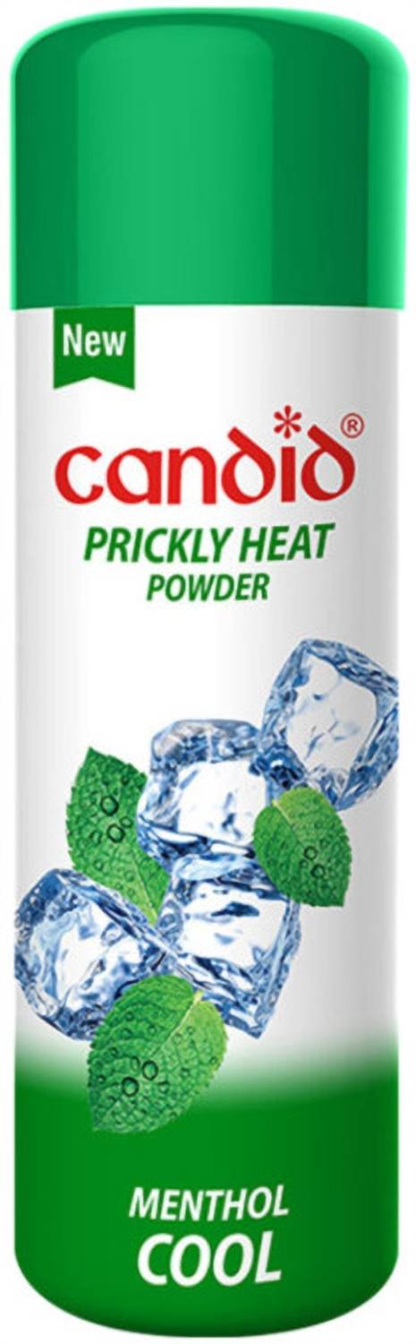 Candid Prickly Heat Powder Cool | Anti-bacterial | Relief from rashes & prickly heat