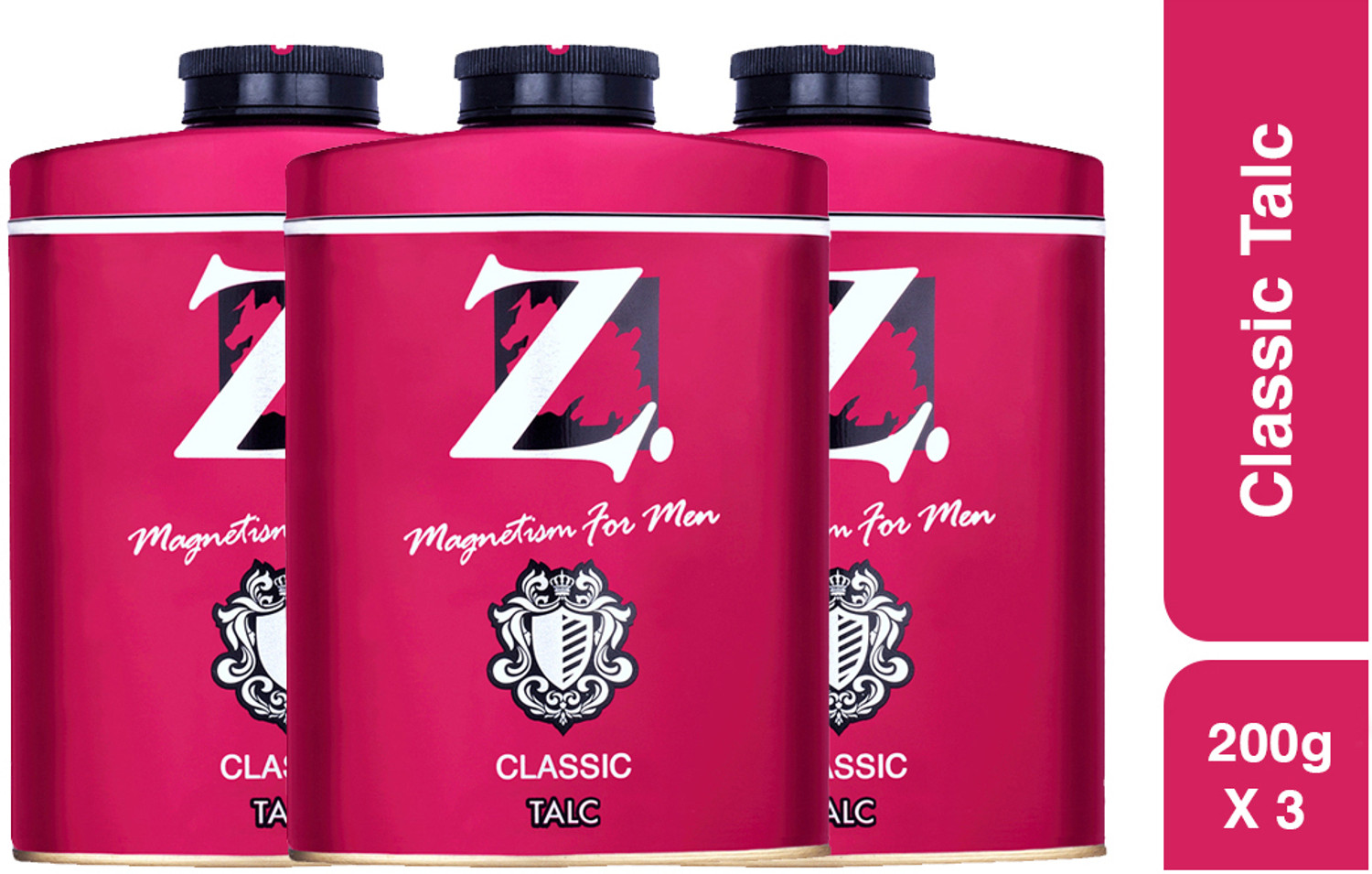 Z - Magnetism for Men Classic Talc l Combo