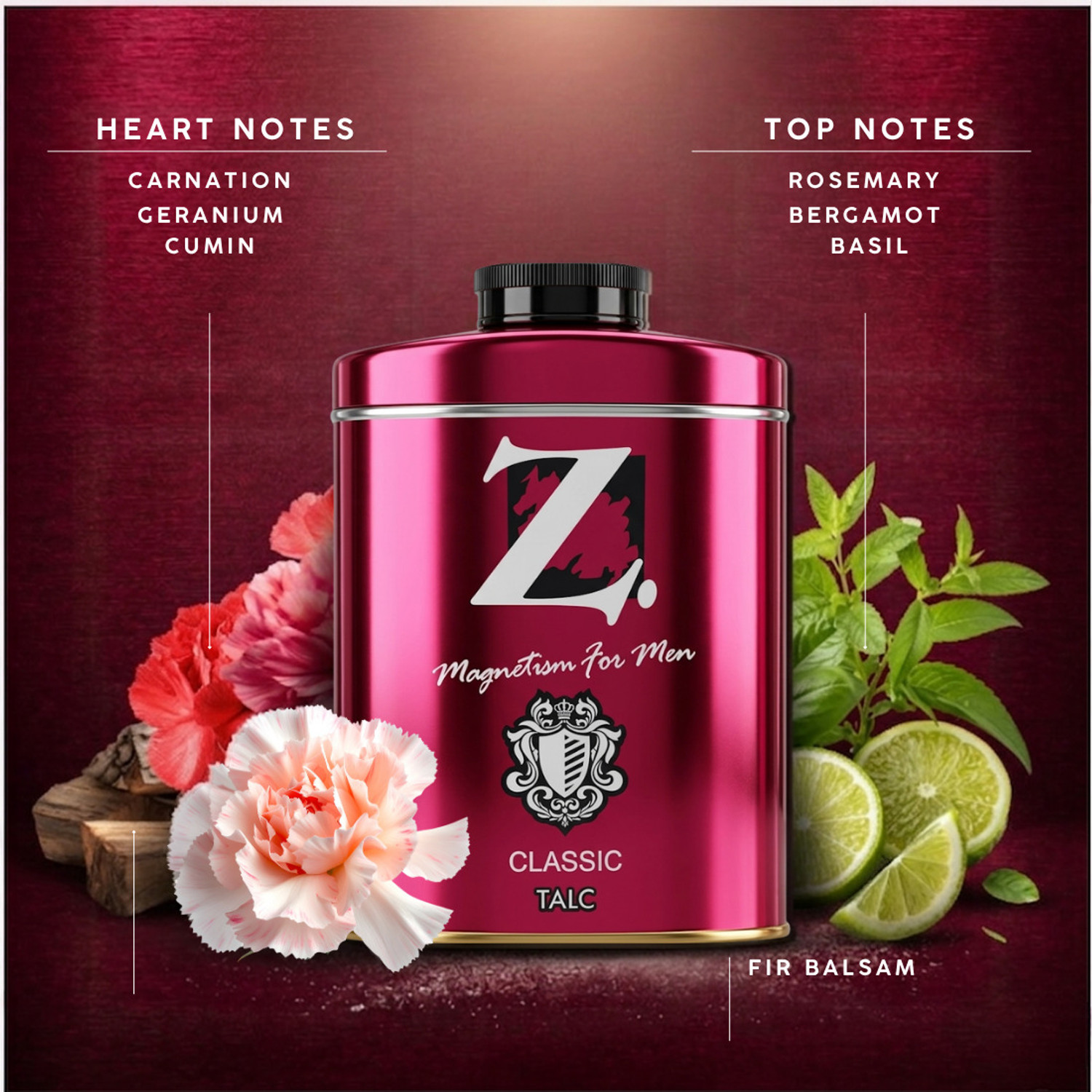 Image of Z - Magnetism for Men Classic Talc l Combo
