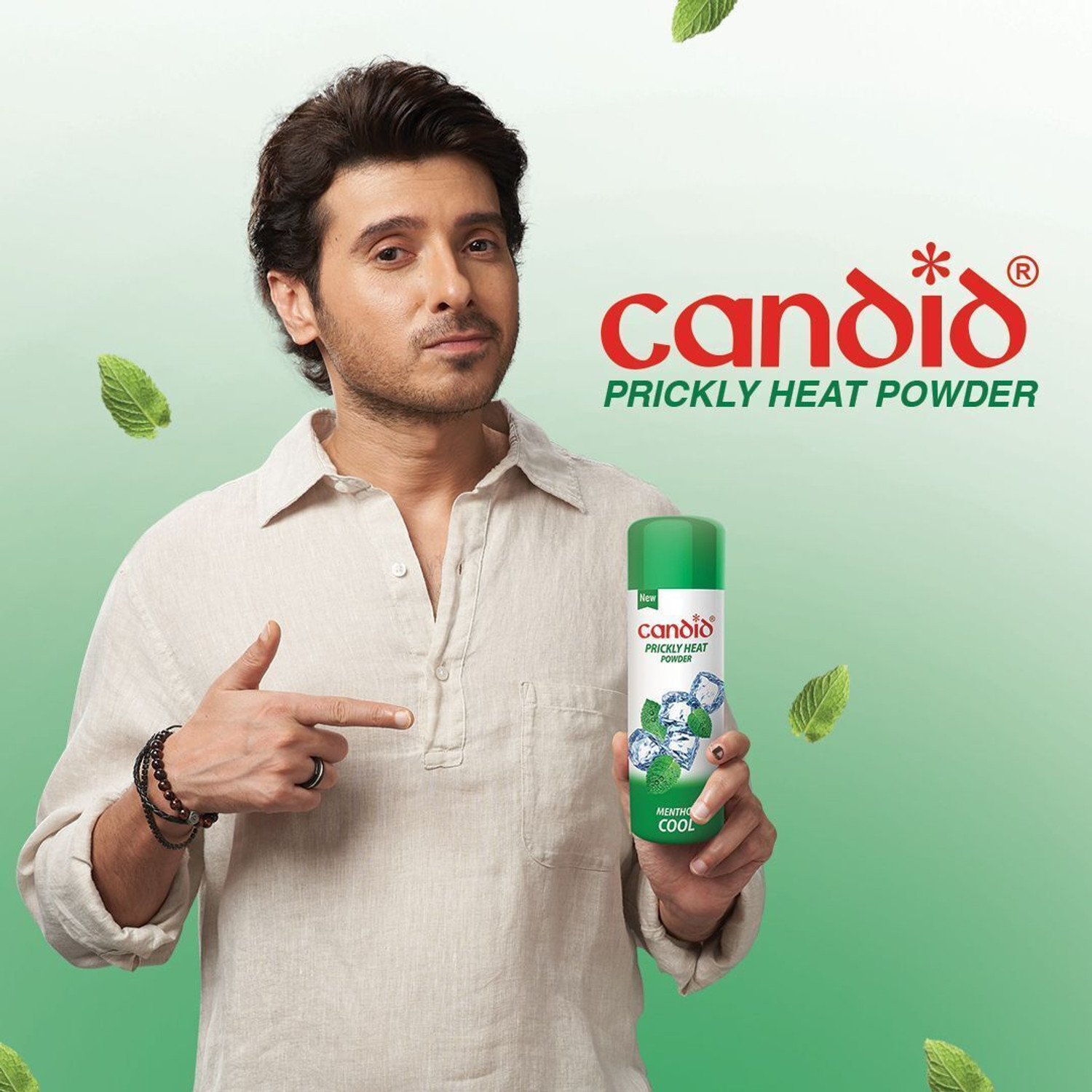 Image of Candid Prickly Heat Powder| Relief from prickly heat |Anti-Bacterial | Neem & menthol |