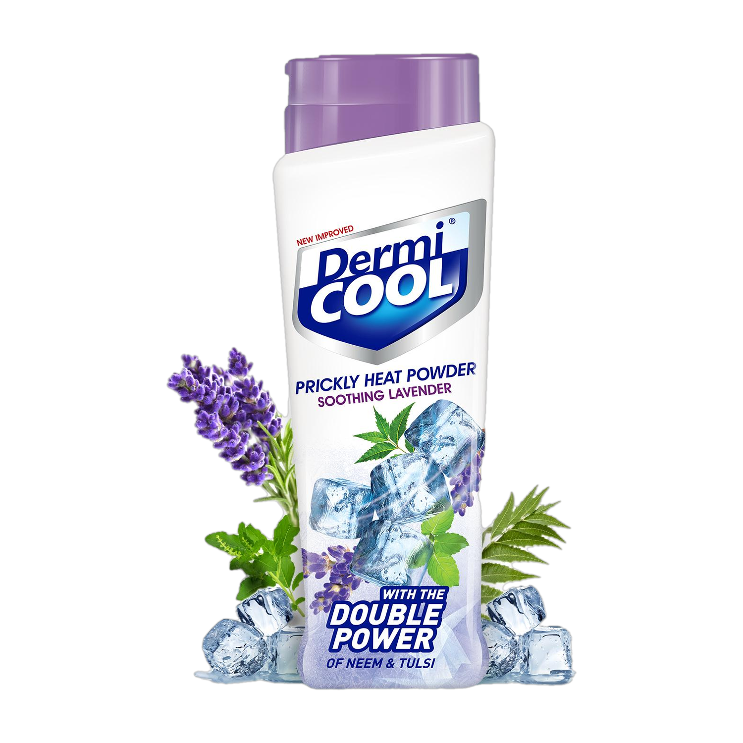 Dermi Cool Prickly Heat Powder Soothing Lavender