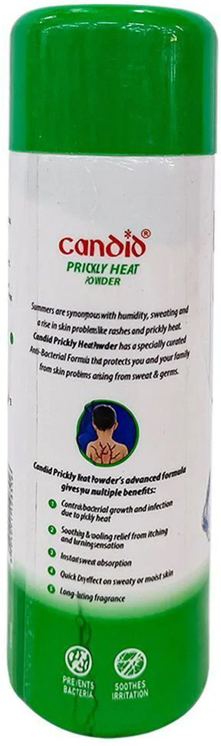 Image of Glenmark Candid Menthol Cool Prickly Heat Powder