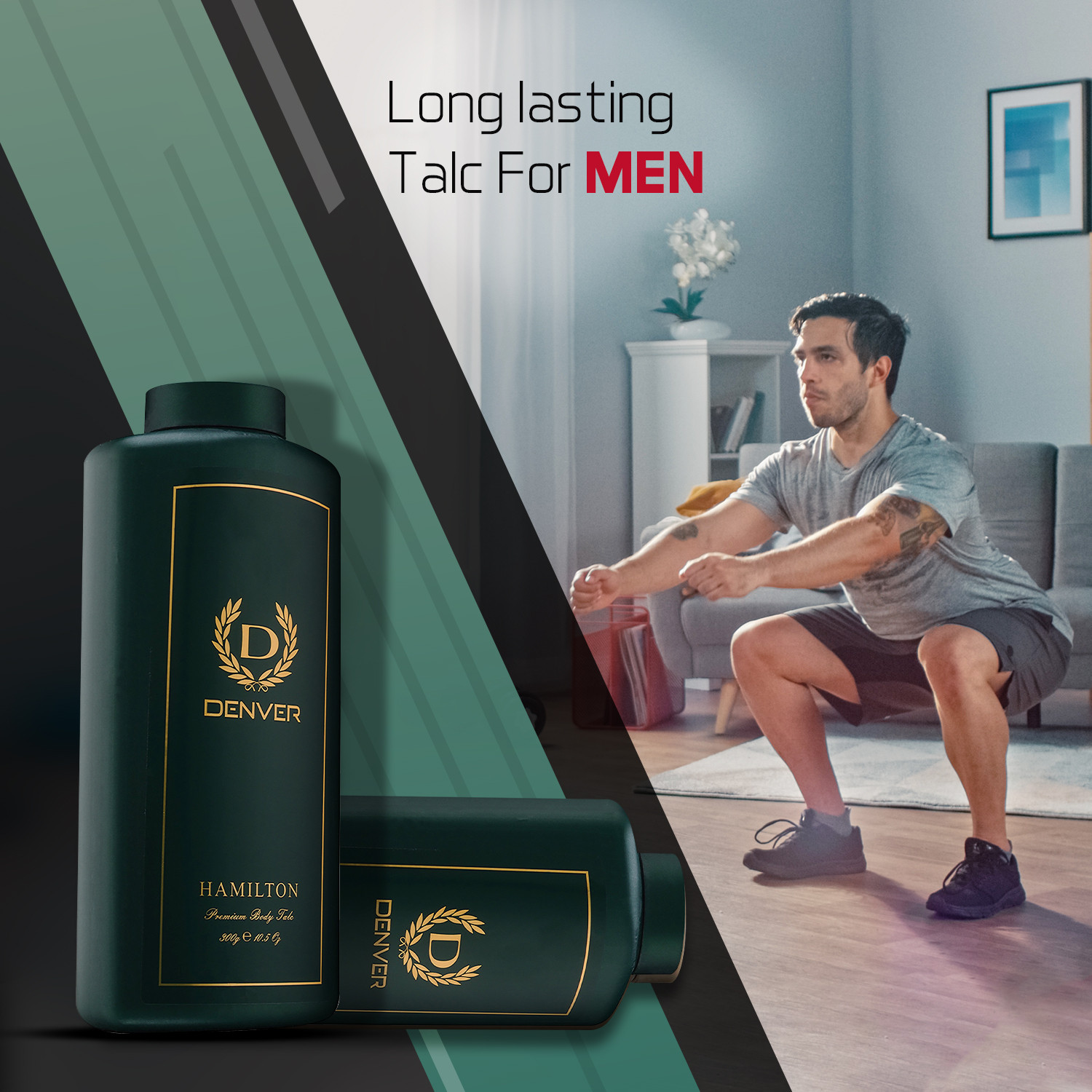 Image of DENVER Hamilton Premium Body Talc