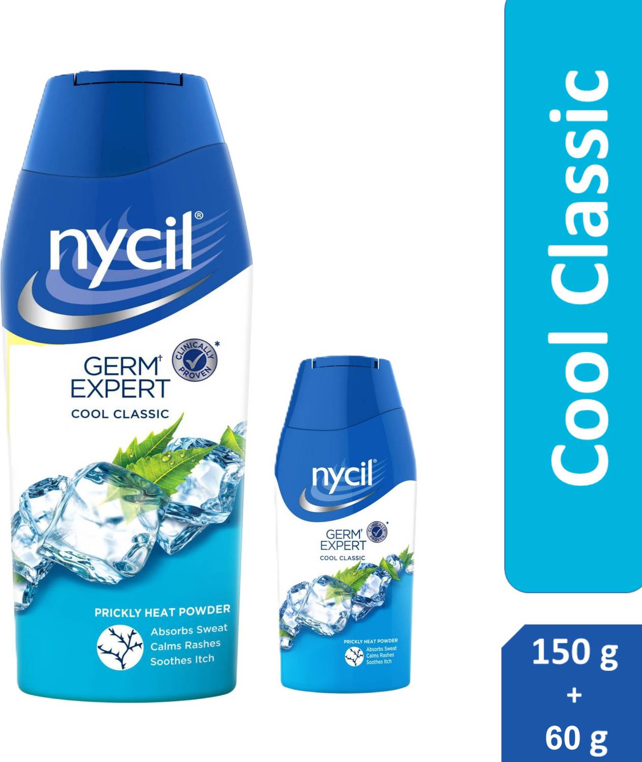 NYCIL Germ Expert Cool Classic Prickly Heat & Cooling classic Pow