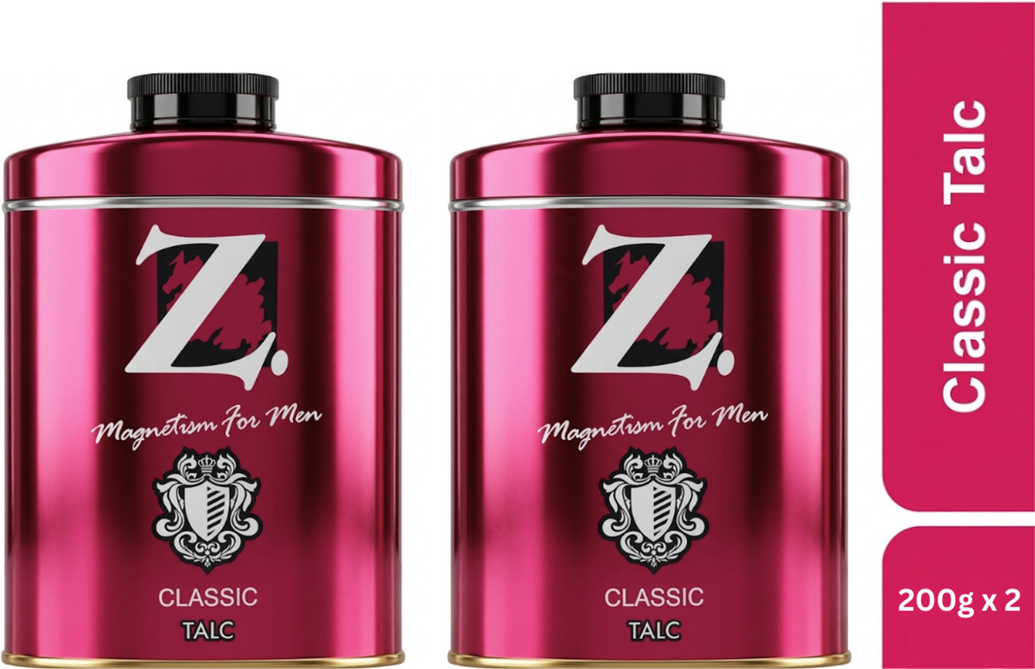Image of Z - Magnetism for Men Classic Talc l Combo